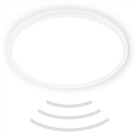 BRILONER Move LED stropn� sv�tidlo IP44, p��m� a nep��m� osv�tlen�, pohybov� �idlo, kruhov� 42 cm, b�l� 7526416