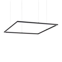 LED Závěsné svítidlo Ideal Lux ORACLE SLIM D90 SQUARE BK 3000K 259208 51W 4100lm 3000K IP20 85cm hranaté černé LED Závěsné svítidlo Ideal Lux ORACLE SLIM D90 SQUARE BK 3000K 259208 51W 4100lm 3000K IP20 85cm hranaté černé