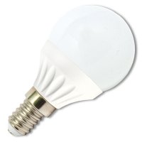 Ecolite LED mini globe E14,5W,4100K, 450lm LED5W-G45/E14/4100