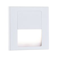 PAULMANN LED vestavné svítidlo do zdi Tsaro hranaté 80x36mm 1W 230V 2700K bílá mat PAULMANN LED vestavné svítidlo do zdi Tsaro hranaté 80x36mm 1W 230V 2700K bílá mat
