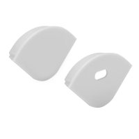 SLC koncovka pro profil Pro C2 kulat� �ed� 2x