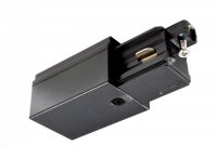 Deko-Light 1-fázový kolejnicový systém, D One napájení, levé, 220-240V černá RAL 9011 71 mm 720007 Deko-Light 1-fázový kolejnicový systém, D One napájení, levé, 220-240V černá RAL 9011 71 mm 720007