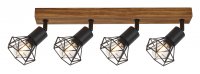 Rabalux bodové svítidlo Zeus E14 4x MAX 40W dub 3140 Rabalux bodové svítidlo Zeus E14 4x MAX 40W dub 3140