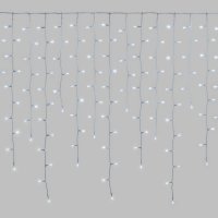 XmasKing LED kr�pn�k 3,5x0,85m 432 LED, 24V propojiteln� venkovn�, studen� b�l� rampouchy