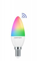 CENTURY LED CANDLE SMART WIFI 6W E14 CCT RGB/2700-6500K 180d DIM Tuya WiFi CENTURY LED CANDLE SMART WIFI 6W E14 CCT RGB/2700-6500K 180d DIM Tuya WiFi