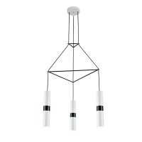 ACA Lighting z�v�sn� sv�tidlo 3XGU10 b�l� kov 56X49XH150CM DA VINCI HM853P56WH