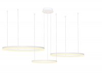 AZzardo HALO závěsné svítidlo LED 180W 14400lm 3000-6000K IP20, bílé + ovladač AZzardo HALO závěsné svítidlo LED 180W 14400lm 3000-6000K IP20, bílé + ovladač