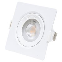 Ecolite SMD �tverec v�klop.5W, IP20, 520lm, 4100K LED-DLS-5W/4100