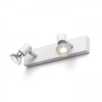 RENDL TRICA II nástěnná bílá 230V GU10 2x25W R13373 RENDL TRICA II nástěnná bílá 230V GU10 2x25W R13373