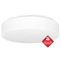 Ecolite Stropn� sv�tidlo 1xE27 29,5cm IP44 HF senzor b�l� W132-BI