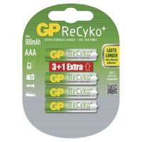 Nab�jec� baterie GP ReCyko+ HR03 (AAA), 3+ blistr