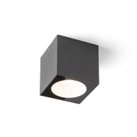 RENDL SENZA SQ stropn� antracitov� �ir� sklo 230V LED 6W IP65 3000K R13625