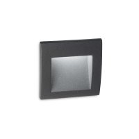 LED Venkovn� z�pustn� sv�tidlo do zdi Ideal Lux WIRE AP SMALL ANTRACITE 255521 1,5W 60lm 3000K IP65 9cm antracitov�