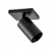 Deko-Light stropn� p�isazen� sv�tidlo - Can Tilt hranat�, 1x 7,5 W GU10, �ern� 348246