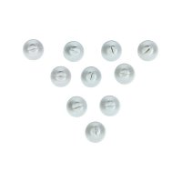 Koncov� �epi�ka, b�l�, balen� po 10 ks, pro sam�� konektor