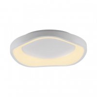 JUST LIGHT Kolekce Sch�ner Wohnen LED stropn� sv�tidlo MONTA, b�l�, stm�vateln�, pam�ov� funkce, krokov� stm�vateln� 3000K