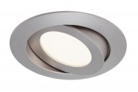BRILONER LED vestavn� sv�tidlo, pr. 10,6 cm, 6 W, matn� nikl BRI 7283-012