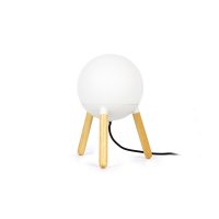 FARO MINE GLASS b�l� stoln� lampa