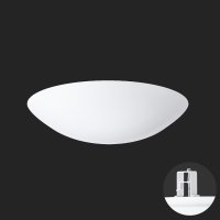 OSMONT TIT65546 TITAN V3 stropn�/n�st�nn� plastov� polovestavn� sv�tidlo b�l� IP44 4000 K 35W LED