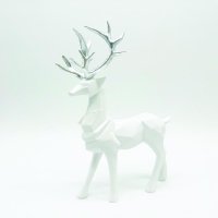 ACA Lighting dekorace sob bílá 30cm X1584717 ACA Lighting dekorace sob bílá 30cm X1584717