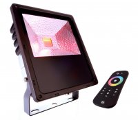 Light Impressions Deko-Light podlahov� a n�st�nn� a stropn� sv�tidlo Flood RF II -60 RGB 100-240V AC/50-60Hz 62,00 W 2100 lm 200 mm antracit 732076