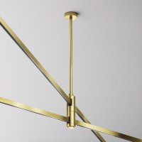 MAYTONI Upevn�n� ke stropu dvojit� st�edn� 300 mm pro magnetickou li�tu 24 V Flarity TRA158C-D1-BS