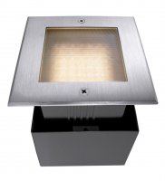 Light Impressions Deko-Light zemn� sv�tidlo Square II WW 220-240V AC/50-60Hz 3,20 W 3000 K 160 lm 125 mm st��brn� 730248