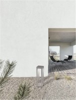 NOVA LUCE venkovní sloupkové svítidlo BEV šedý beton skleněný difuzor LED 5W 3000K 120-230V IP65 9540216 NOVA LUCE venkovní sloupkové svítidlo BEV šedý beton skleněný difuzor LED 5W 3000K 120-230V IP65 9540216