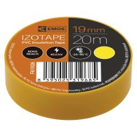 EMOS Izola�n� p�ska PVC 19mm / 20m �lut� 2001192060