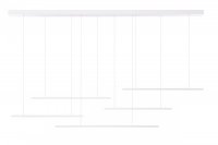 LED Z�v�sn� sv�tidlo AZzardo Merlo Dimm white AZ3185 49W 3280lm 3000K IP20 180cm stm�vateln� b�l�