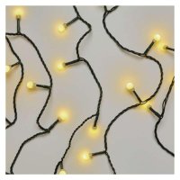 EMOS LED v�no�n� cherry �et�z � kuli�ky, 8 m, venkovn� i vnit�n�, tepl� b�l�, �asova� D5AW02