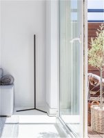 NOVA LUCE stojac� lampa V-LINE b�l� hlin�k a akryl LED 18W 230V 3000K IP20 stm�vateln� 9267108