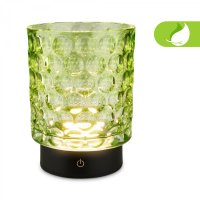 BRILONER Sunora LED stolní lampička bezdrátová IP44, stmívatelné, dotykový vypínač, zelená 7560019 BRILONER Sunora LED stolní lampička bezdrátová IP44, stmívatelné, dotykový vypínač, zelená 7560019