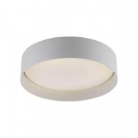 JUST LIGHT Kolekce Sch�ner Wohnen LED stropn� sv�tidlo TAVOLI, b�l�, kruhov� 28,5cm, stm�vateln�, d�lkov� ovlada� 2700-6500K