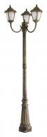 Rabalux venkovn� sloupkov� sv�tidlo Madrid E27 3x MAX 60W antick� zlat� 8379