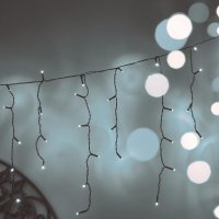 ACA Lighting V�no�n� osv�tlen� LED kr�pn�k 144 LED studen� b�l� prodlou�iteln� max 10 sad IP44 300x60cm 1,5m nap�jec� kabel X08144231