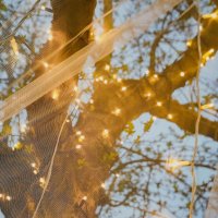 V�no�n� �et�z LED, FLASH, 20m, teple b�l� LED