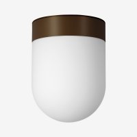 LUCIS stropn� sv�tidlo RETRO 8,3W LED 3000K sklo bronz op�l BS14.L1.R14.73