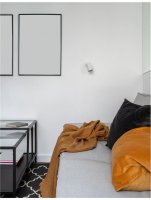 NOVA LUCE bodov� sv�tidlo WAN b�l� hlin�k GU10 1x10W IP20 220-240V bez ��rovky 9184311