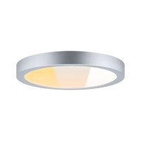 PAULMANN LED Panel Abia 2 White Select soumrakov� a pohybov� �idlo (HF) kruhov� 300mm 14W 2700 - 4000K matn� chrom