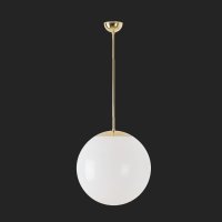 OSMONT ISI63941 ISIS P3 PM z�v�sn� plastov� sv�tidlo mosaz le�t�n� / b�l� IP40 4000 K 27W LED nouzov� kombinovan� 1 h