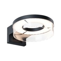 PAULMANN LED venkovní nástěnné svítidlo Capea pohybové čidlo IP44 231mm 3000K 8 / 1x1,2W 230V antracit hliník PAULMANN LED venkovní nástěnné svítidlo Capea pohybové čidlo IP44 231mm 3000K 8 / 1x1,2W 230V antracit hliník