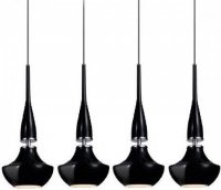 AZzardo TASOS závěsné svítidlo 4x E14 25W bez zdroje 107cm IP20, černé AZzardo TASOS závěsné svítidlo 4x E14 25W bez zdroje 107cm IP20, černé