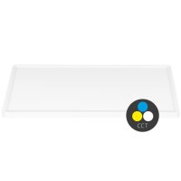 Ecolite LED sv�tidlo obd�ln�k 50W 60x90cm CCT 7000lm IP40 b�l� lem W008S-CCT/50W/BI