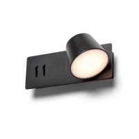 RENDL AMADEUS LED bodové světlo, k posteli černá R14522 RENDL AMADEUS LED bodové světlo, k posteli černá R14522