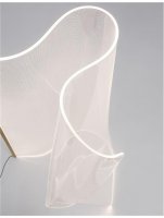 NOVA LUCE stojac� lampa SIDERNO zlat� hlin�k a akryl LED 31W 230V 3000K IP20 9054402