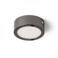 RENDL HUE R 9 stropn� �ern� chrom 230V LED 6W 3000K R12791