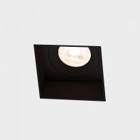 KOHL-Lighting OZONE SAT SQ bezr�me�kov� zapu�t�n� sv�tidlo 78x78 mm �ern� 8 W LED