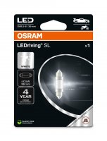 OSRAM LED C5W 36 mm LEDriving SL White 6000K 12V blistr 1ks 6418DWP-1BL OSRAM LED C5W 36 mm LEDriving SL White 6000K 12V blistr 1ks 6418DWP-1BL