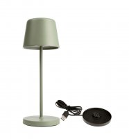 Deko-Light nabíjecí svítidlo - sada Canis Mini šedozelená + nabíjecí základna 620203 Deko-Light nabíjecí svítidlo - sada Canis Mini šedozelená + nabíjecí základna 620203